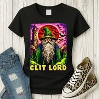 Clit Lord Funny Offensive Wizzard Women's T-Shirt thumb 3