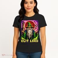 Clit Lord Funny Offensive Wizzard Women's T-Shirt thumb 4