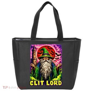 Clit Lord Funny Offensive Wizzard Tote Bag