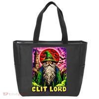Clit Lord Funny Offensive Wizzard Tote Bag thumb 0