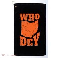 Cincinnati League For All Football Fans Golf Towel thumb 0