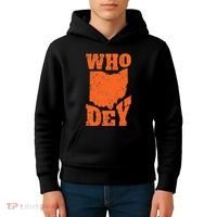 Cincinnati League For All Football Fans Kids Hoodie thumb 4