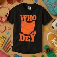 Cincinnati League For All Football Fans Kids T-Shirt thumb 3