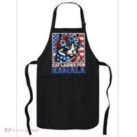 Cat Ladies For Kamala Funny Cat 2024 President Kamalaharris Apron thumb 0