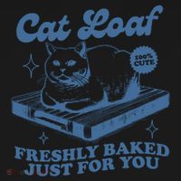 Cat Loaf Freshly Baked Just For You Coaster thumb 2
