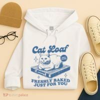 Cat Loaf Freshly Baked Just For You Hoodie thumb 4
