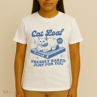 Cat Loaf Freshly Baked Just For You T-Shirt thumb 4