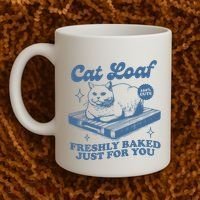Cat Loaf Freshly Baked Just For You Coffee Mug thumb 2