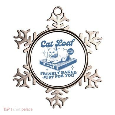 Cat Loaf Freshly Baked Just For You Ornament