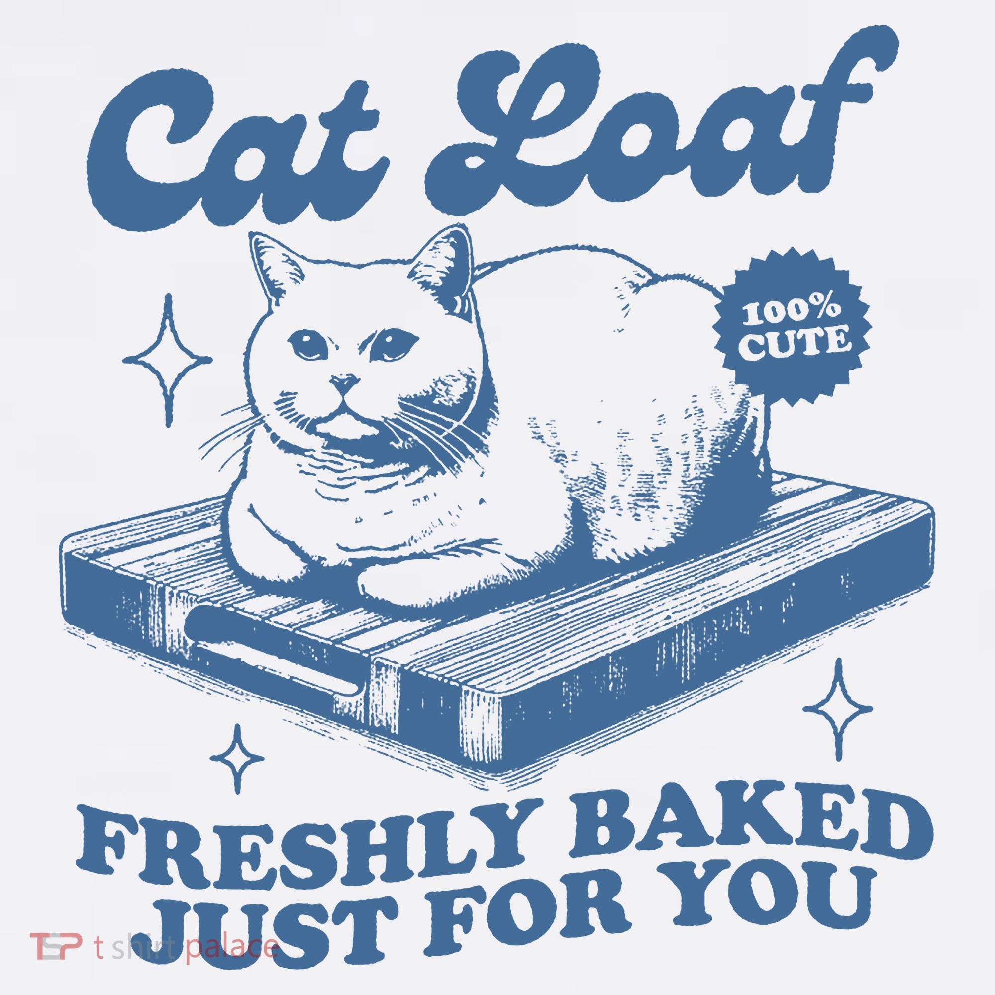 Cat Loaf Freshly Baked Just For You Ornament