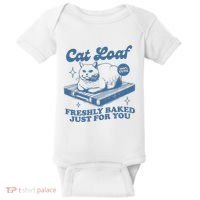 Cat Loaf Freshly Baked Just For You Baby Bodysuit thumb 0