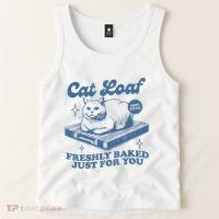 Cat Loaf Freshly Baked Just For You Tank Top thumb 2