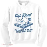 Cat Loaf Freshly Baked Just For You Kids Sweatshirt thumb 0