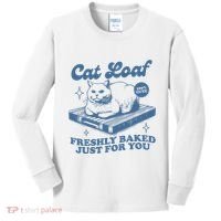 Cat Loaf Freshly Baked Just For You Kids Long Sleeve Shirt thumb 0