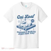 Cat Loaf Freshly Baked Just For You Kids T-Shirt thumb 0