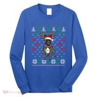 Christmas Lights French Bulldog Dog Lover Xmas Ugly Sweater Cool Gift Long Sleeve Shirt thumb 0