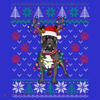 Christmas Lights French Bulldog Dog Lover Xmas Ugly Sweater Cool Gift T-Shirt thumb 7
