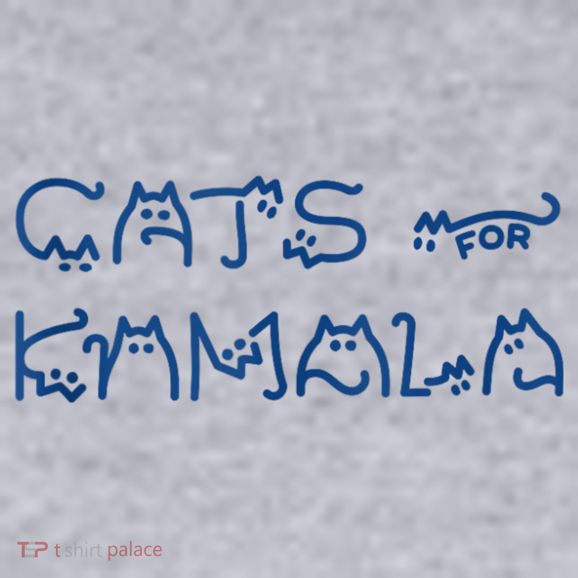 Cat Ladies For Kamala Cat Typography Alphabet Cute Simple Women's Sweatshirt