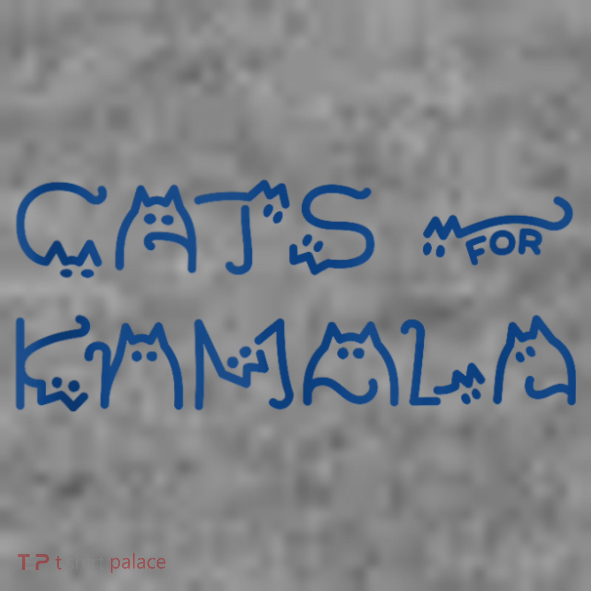 Cat Ladies For Kamala Cat Typography Alphabet Cute Simple Toddler Hoodie
