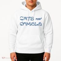 Cat Ladies For Kamala Cat Typography Alphabet Cute Simple Hoodie thumb 2