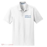 Cat Ladies For Kamala Cat Typography Alphabet Cute Simple Dry Zone Grid Polo thumb 0