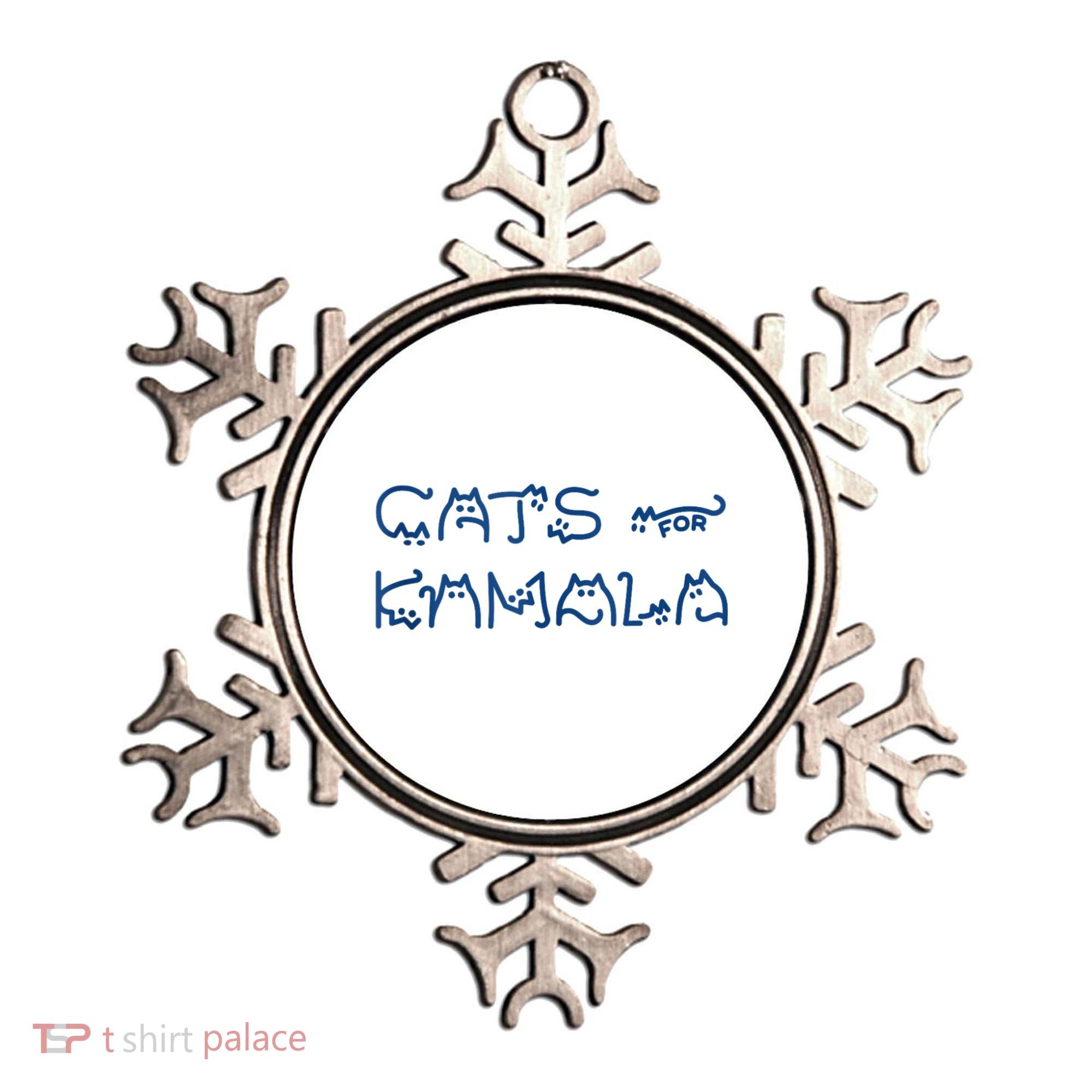 Cat Ladies For Kamala Cat Typography Alphabet Cute Simple Ornament