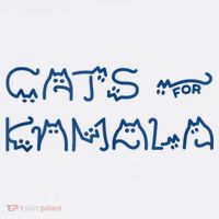 Cat Ladies For Kamala Cat Typography Alphabet Cute Simple Hat thumb 2