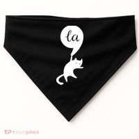 Cat Lady For Kamala 2024 Election USA-Made Doggie Bandana thumb 0