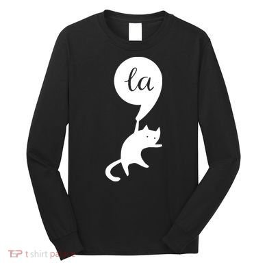 Cat Lady For Kamala 2024 Election Long Sleeve Shirt