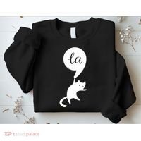 Cat Lady For Kamala 2024 Election Sweatshirt thumb 2