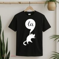 Cat Lady For Kamala 2024 Election T-Shirt thumb 2
