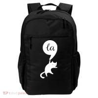 Cat Lady For Kamala 2024 Election Backpack thumb 0