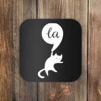 Cat Lady For Kamala 2024 Election Coaster thumb 0