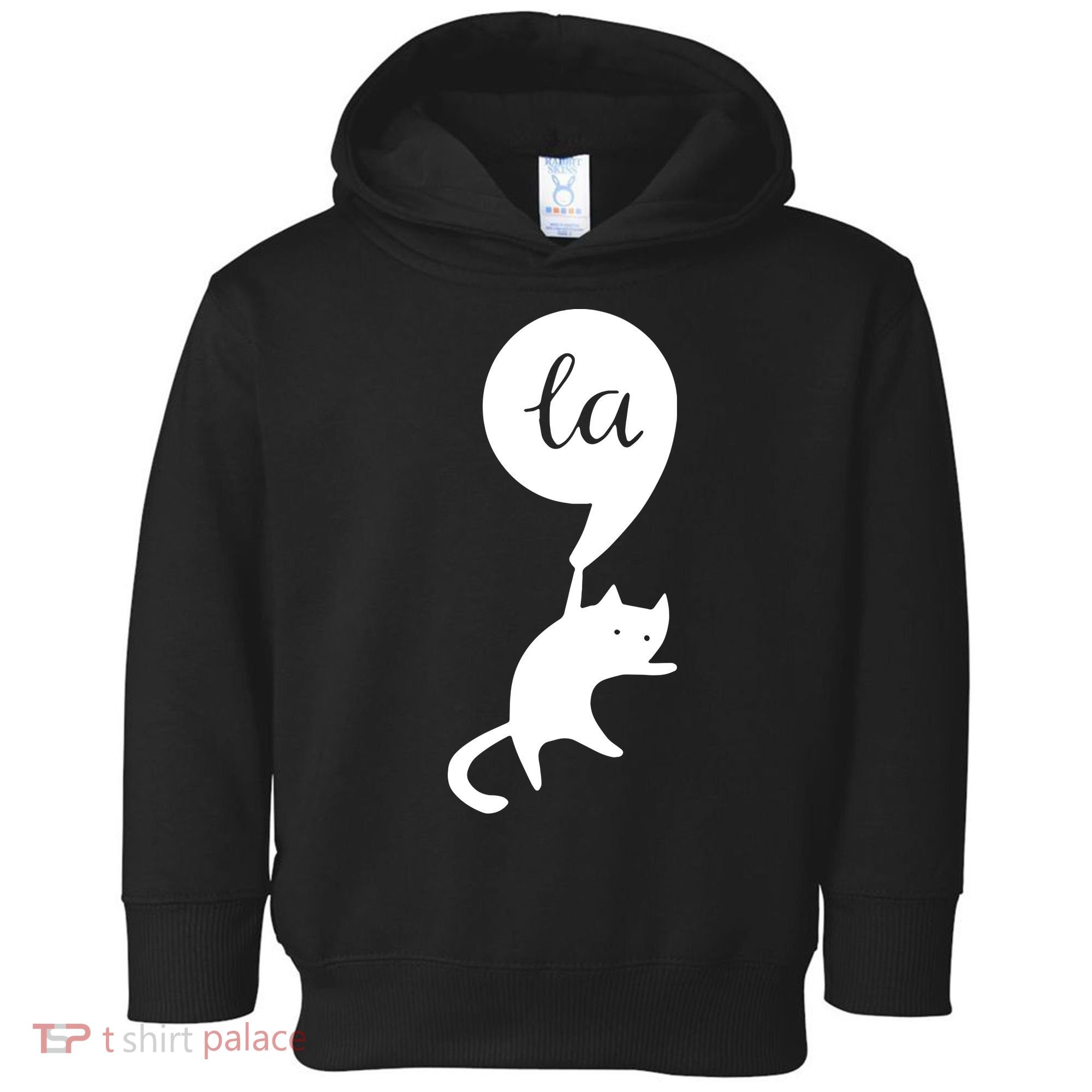 Cat Lady For Kamala 2024 Election Toddler Hoodie