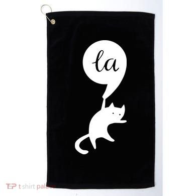 Cat Lady For Kamala 2024 Election Golf Towel