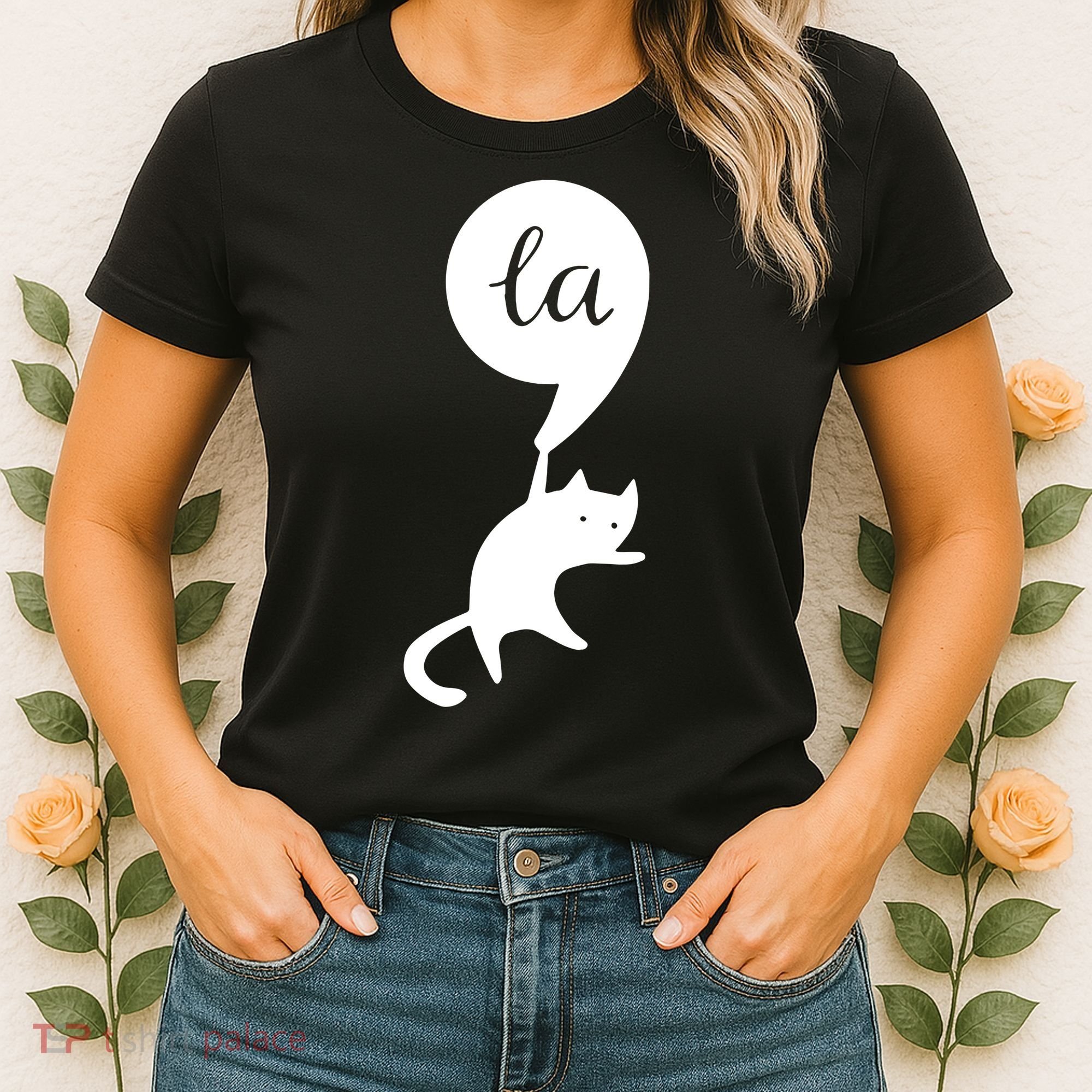 Cat Lady For Kamala 2024 Election Women's T-Shirt