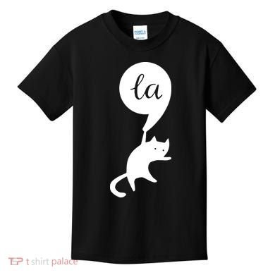 Cat Lady For Kamala 2024 Election Kids T-Shirt