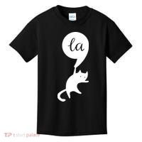 Cat Lady For Kamala 2024 Election Kids T-Shirt thumb 0