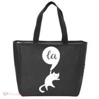 Cat Lady For Kamala 2024 Election Tote Bag thumb 0