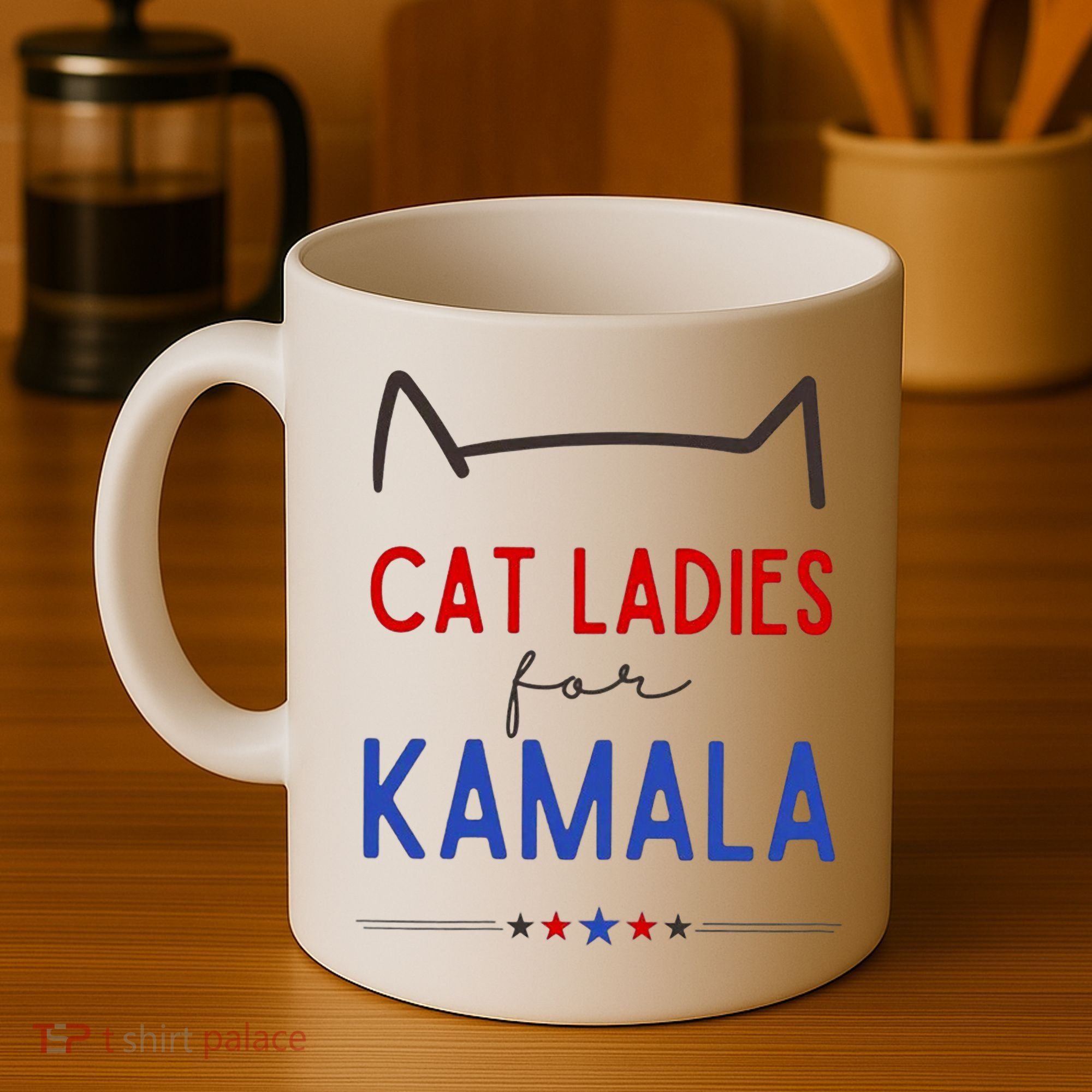 Cat Ladies For Kamala Cat Lady For Women Feminist Coffee Mug