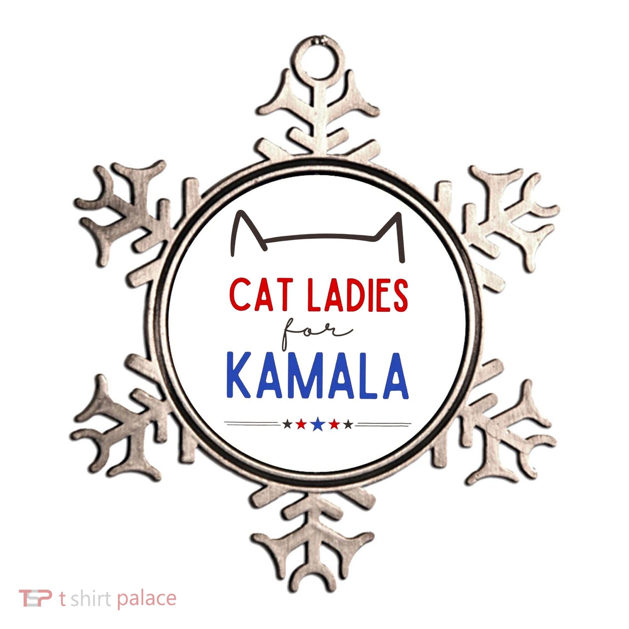 Cat Ladies For Kamala Cat Lady For Women Feminist Ornament