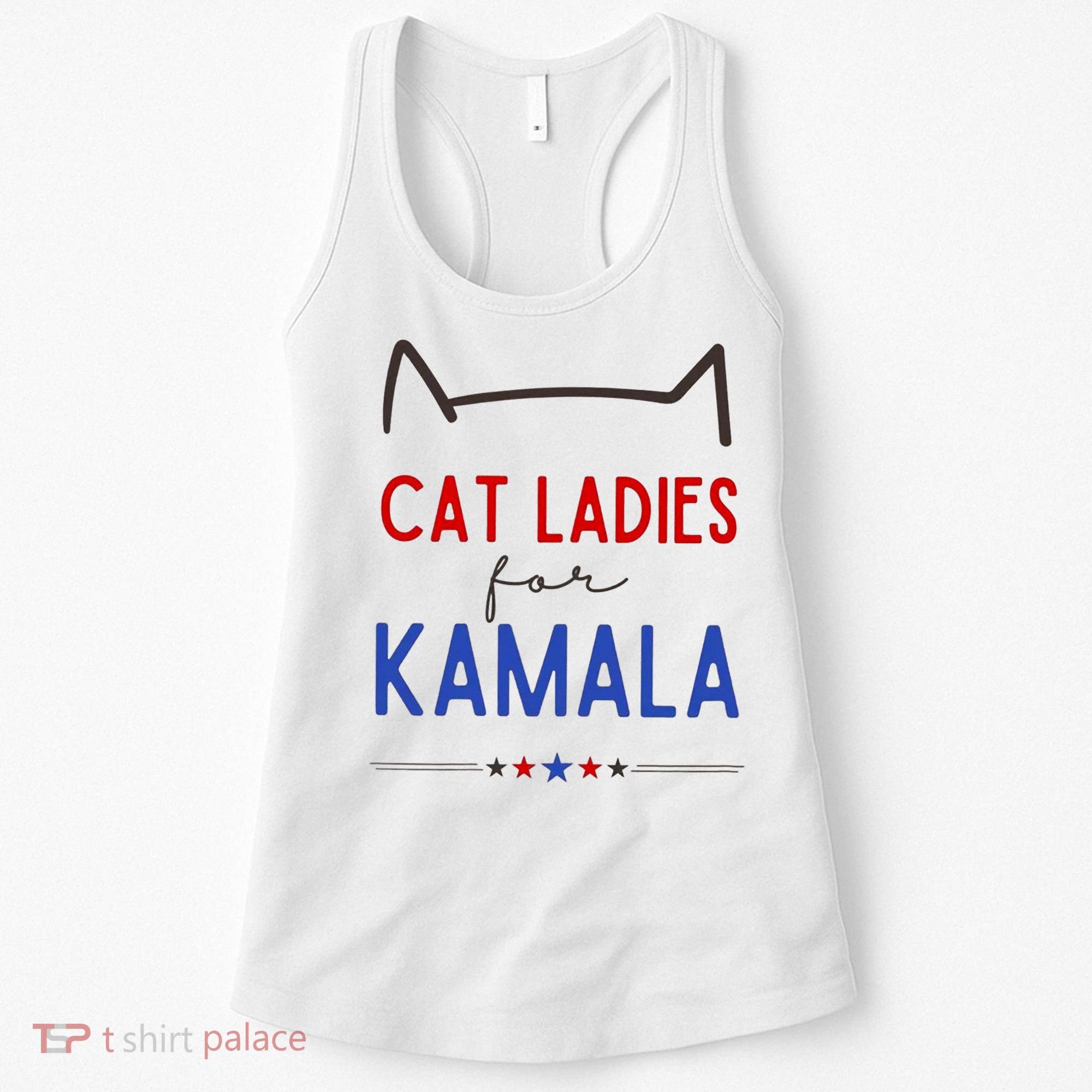 Cat Ladies For Kamala Cat Lady For Women Feminist Women's Tank Top