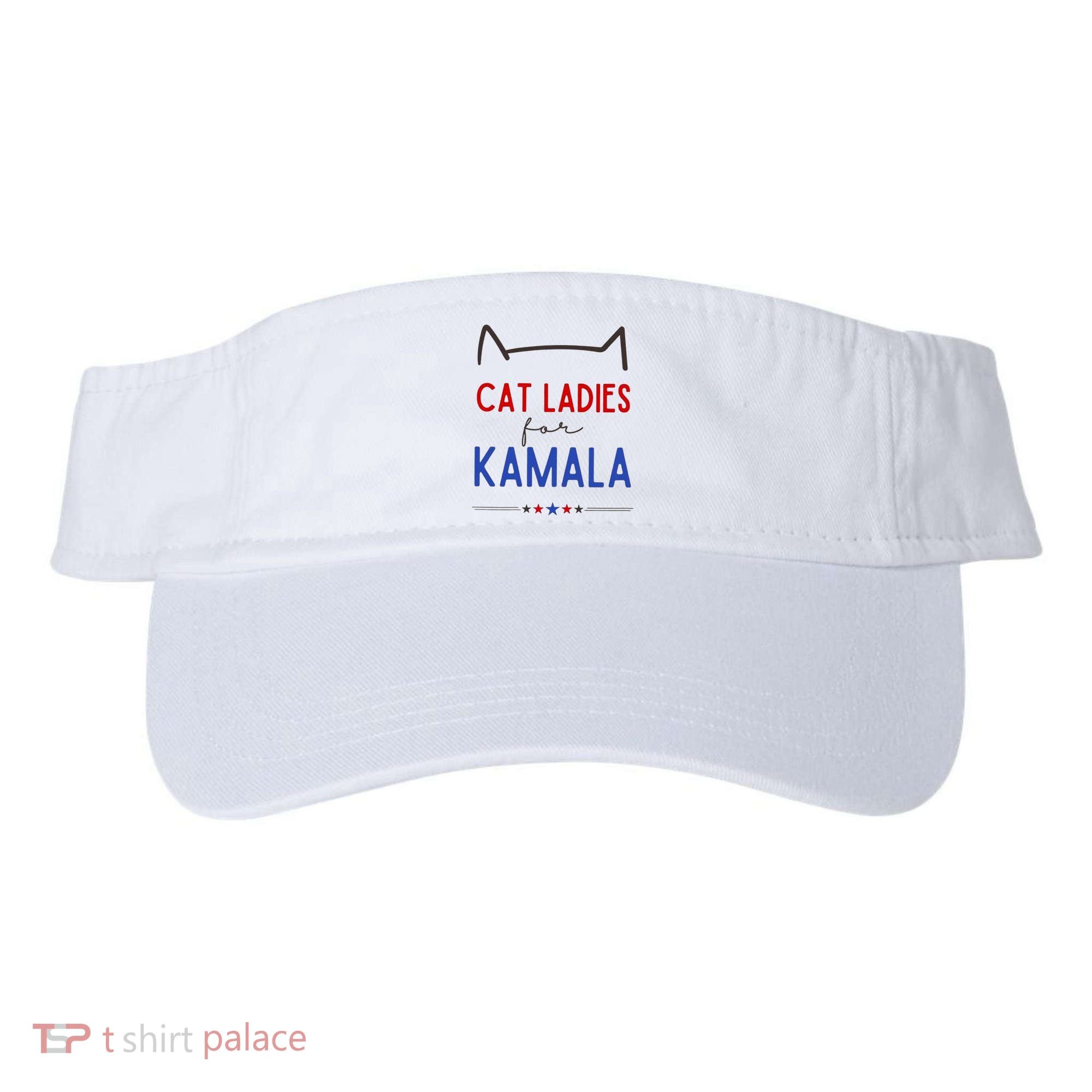 Cat Ladies For Kamala Cat Lady For Women Feminist Visor