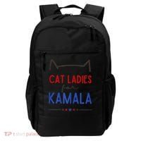 Cat Ladies For Kamala Cat Lady For Women Feminist Backpack thumb 0