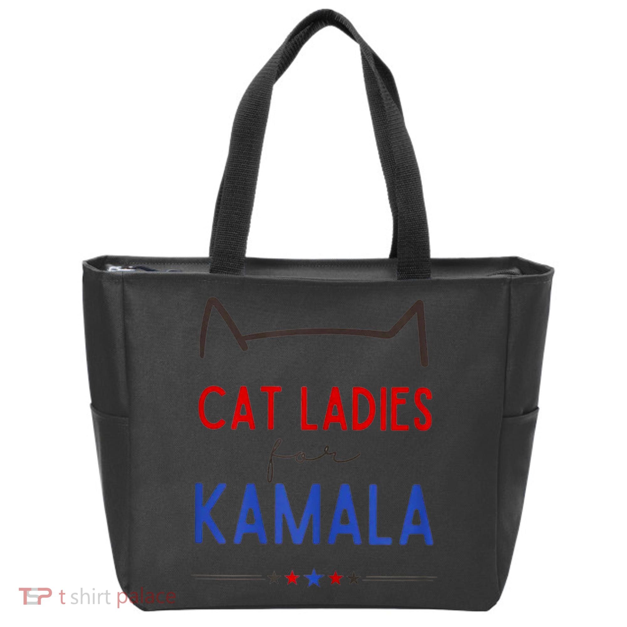 Cat Ladies For Kamala Cat Lady For Women Feminist Tote Bag