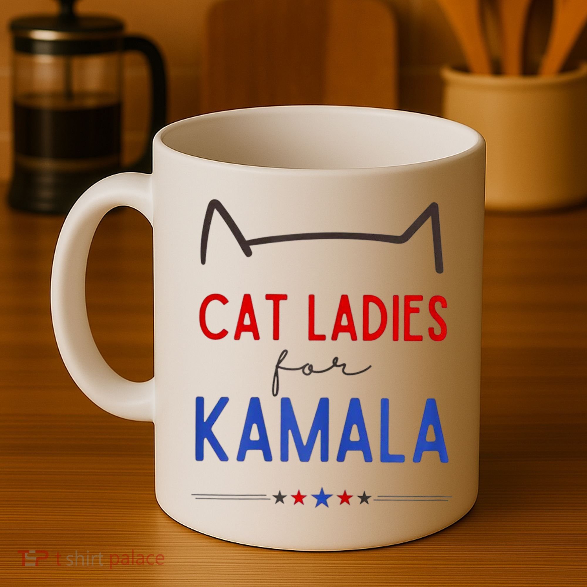 Cat Ladies For Kamala Cat Lady For Women Feminist Coffee Mug