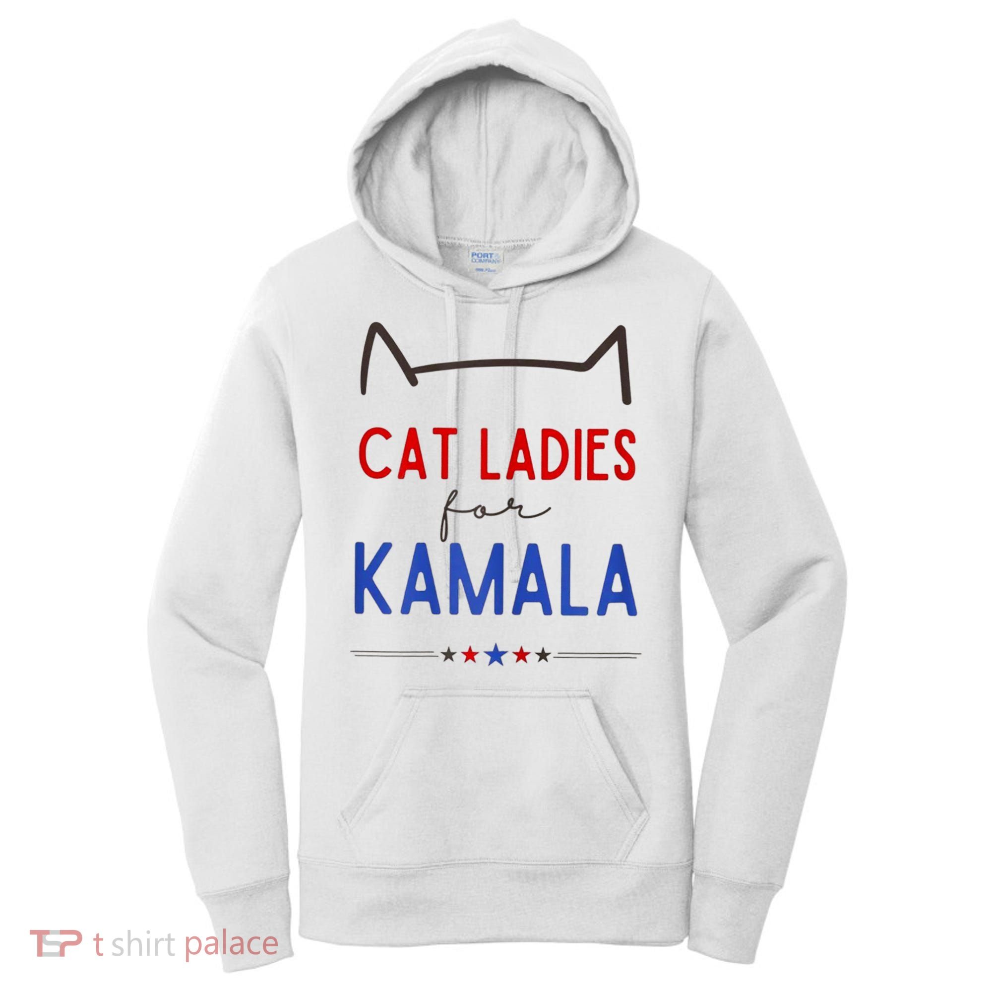 Cat Ladies For Kamala Cat Lady For Women Feminist Women's Hoodie