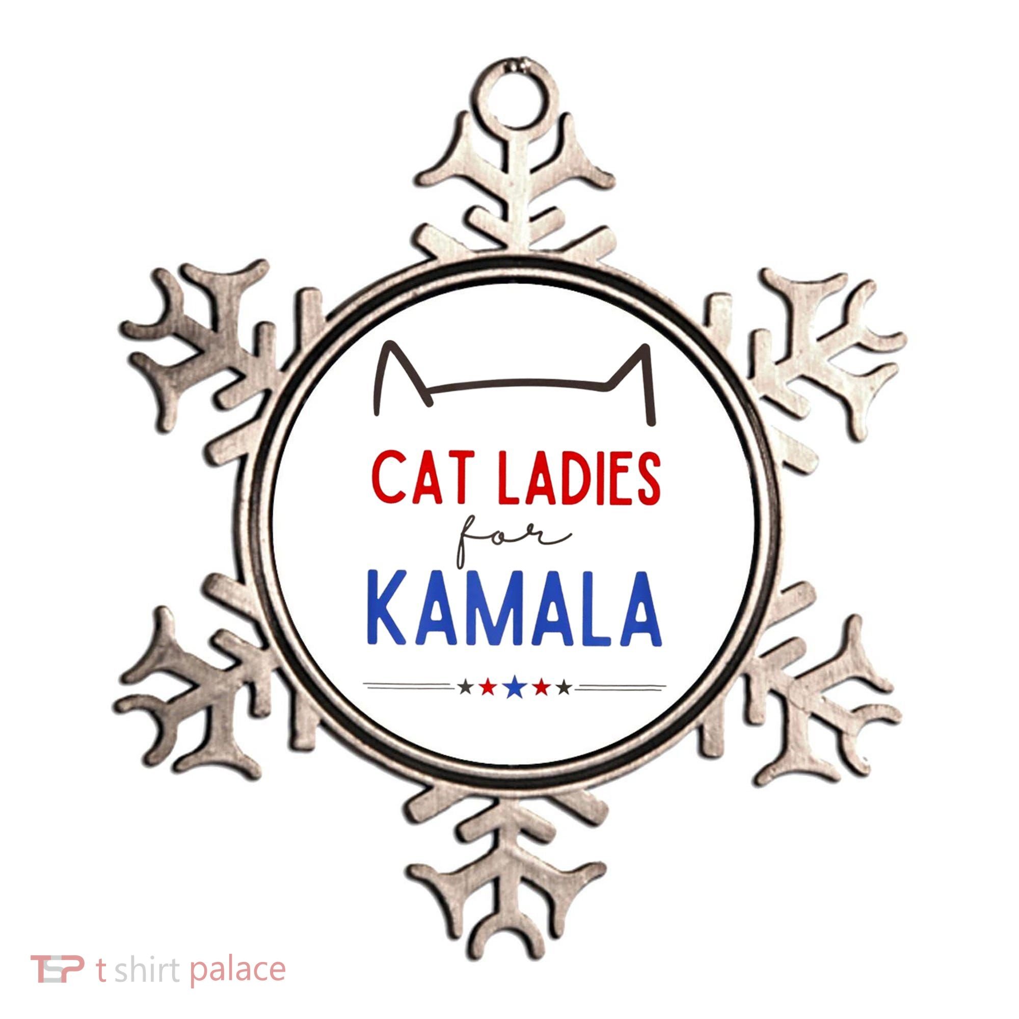 Cat Ladies For Kamala Cat Lady For Women Feminist Ornament