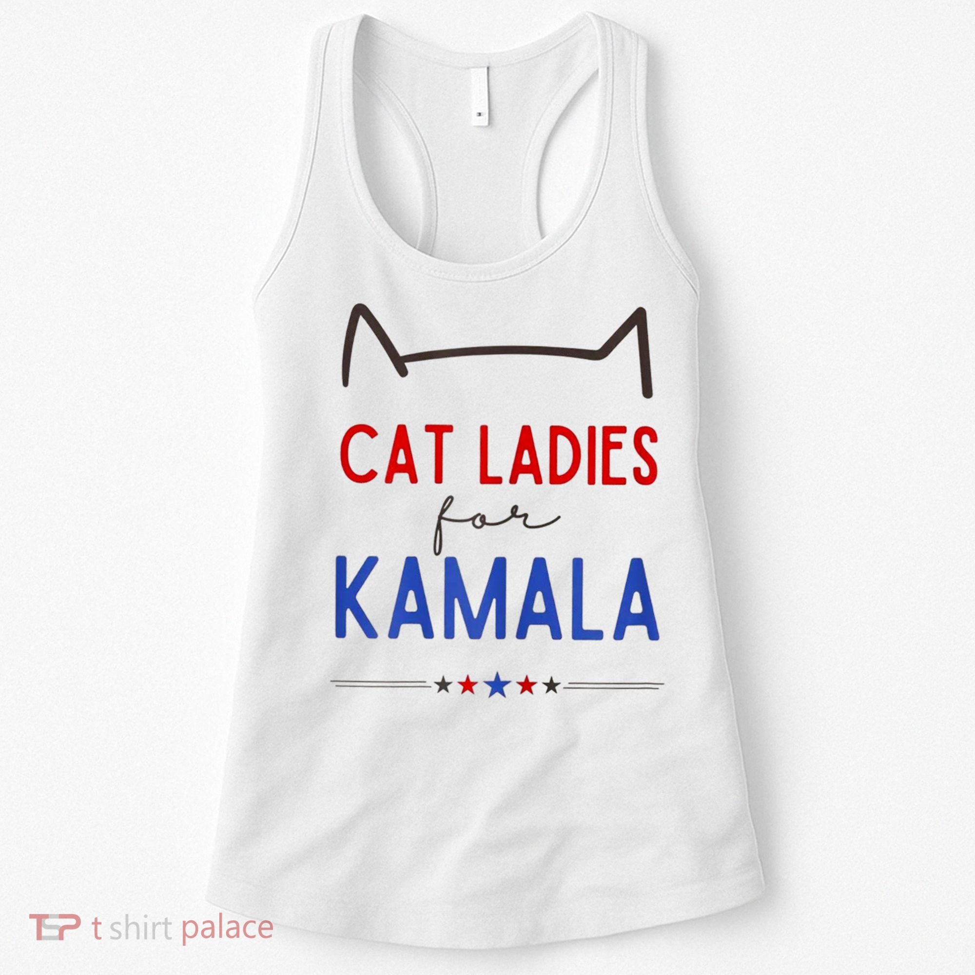 Cat Ladies For Kamala Cat Lady For Women Feminist Women's Tank Top