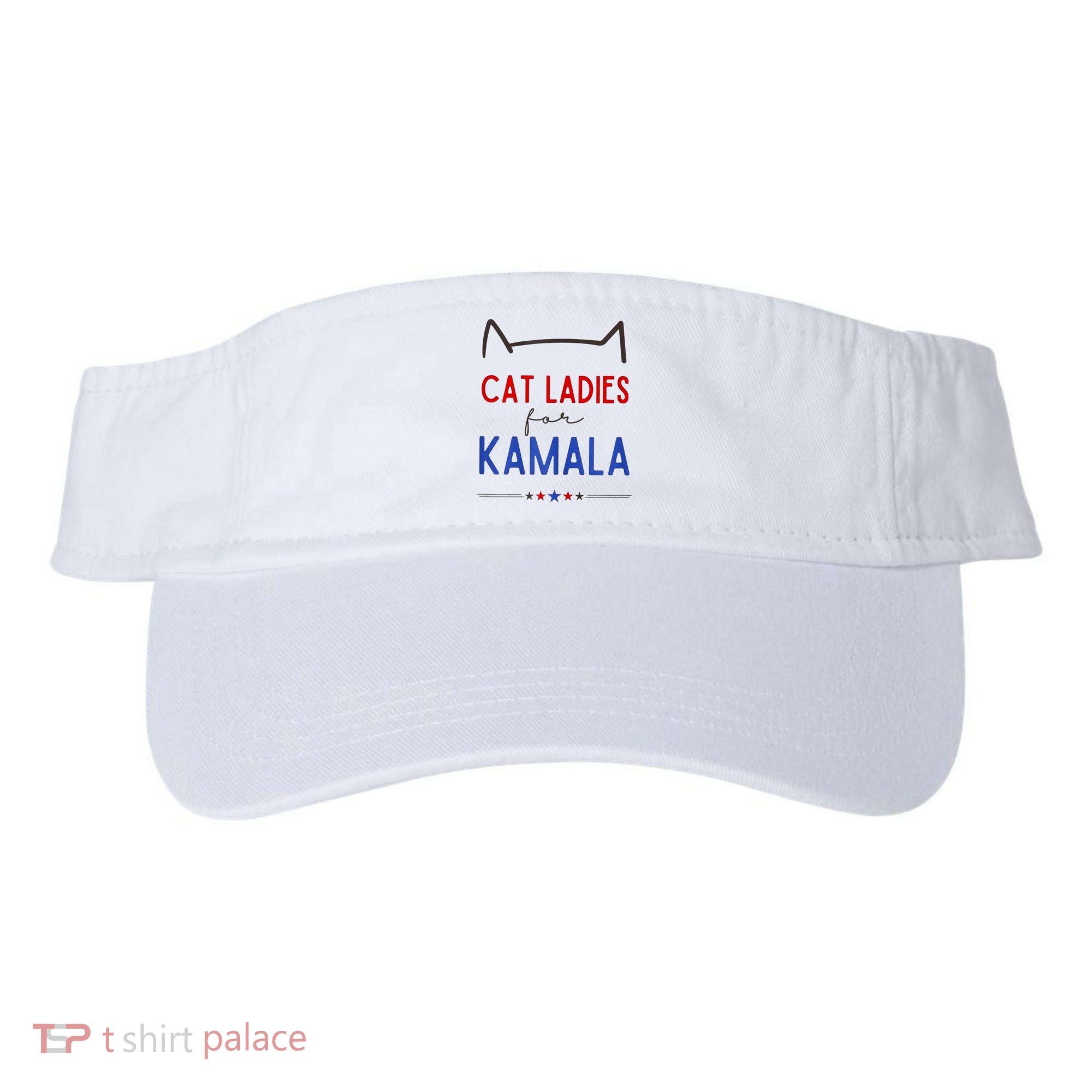 Cat Ladies For Kamala Cat Lady For Women Feminist Visor